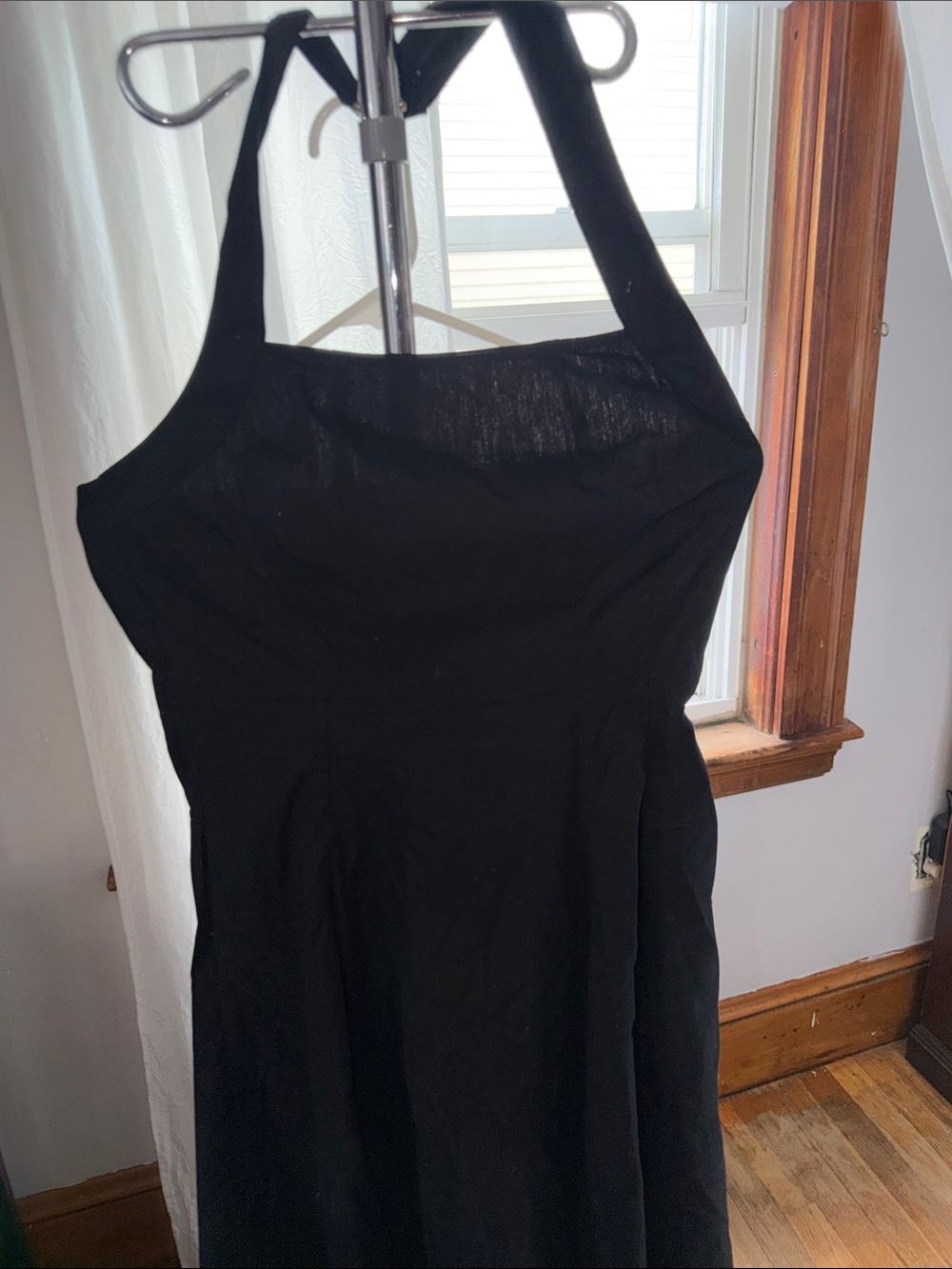 a new day Black Strapless Fit-and-Flare Dress